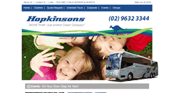 Desktop Screenshot of hopkinsons.com.au